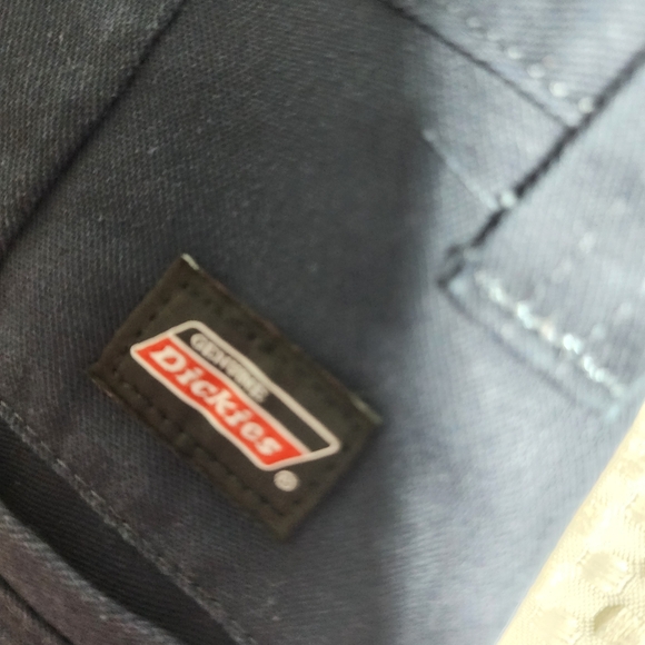 DICKIES EUC MENS 38 X 32 DK BLUE WORKFORCE PANTS - Picture 9 of 9